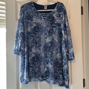 Catherine's 3x Printed Blouse